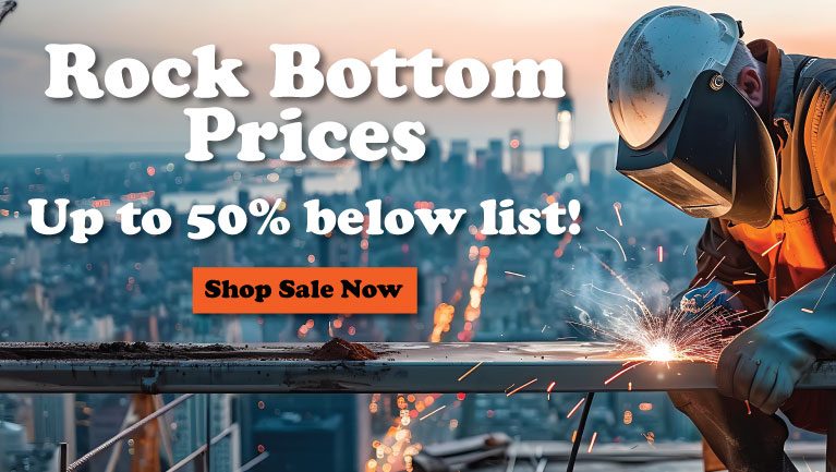 rock bottom prices sale